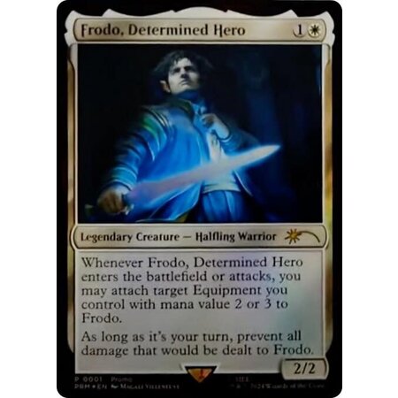 Frodo, Determined Hero - Foil - Resale Promo