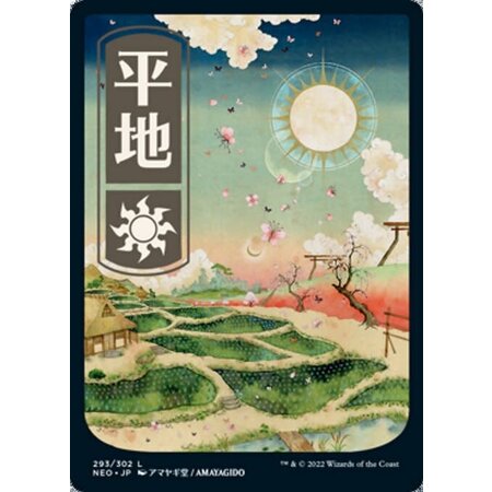 Plains (293) - Full Art - Foil