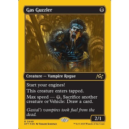 Gas Guzzler - First Place Foil