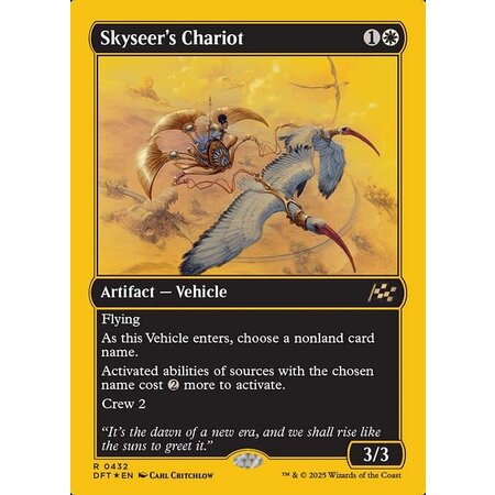 Skyseer's Chariot - First Place Foil