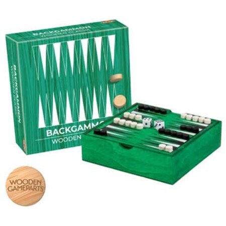 Tactic Wooden Classic: Backgammon