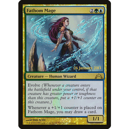 Fathom Mage - Foil - Prerelease Promo