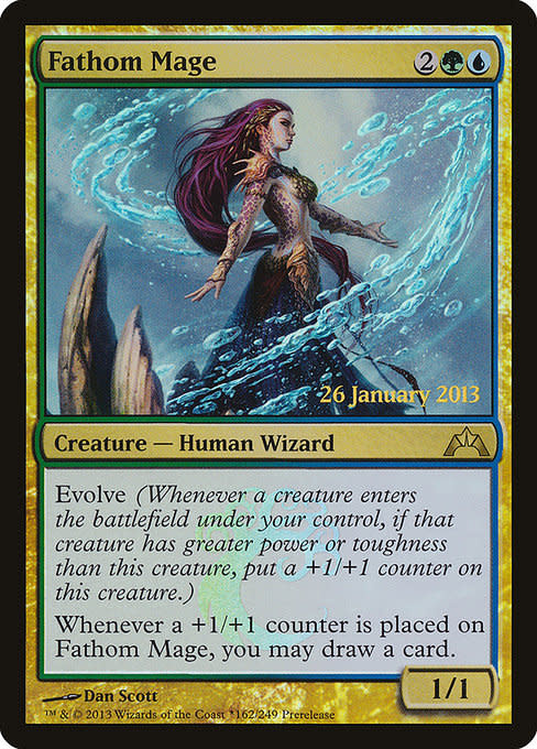 Fathom Mage - Foil - Prerelease Promo