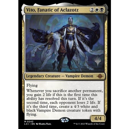 Vito, Fanatic of Aclazotz - Promo Pack