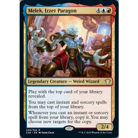 Melek, Izzet Paragon