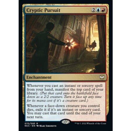 Cryptic Pursuit