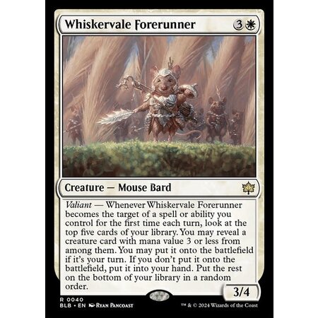 Whiskervale Forerunner
