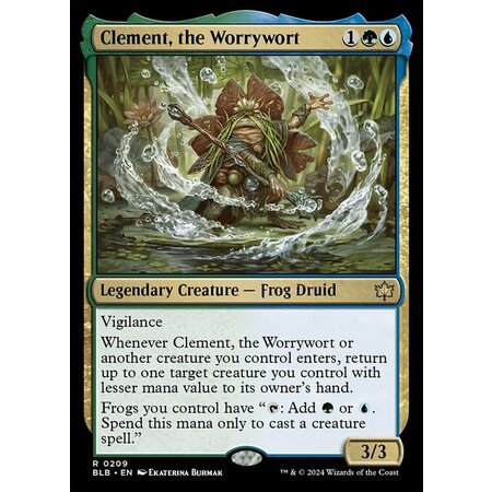 Clement, the Worrywort - Foil