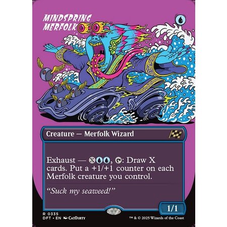 Mindspring Merfolk - Foil