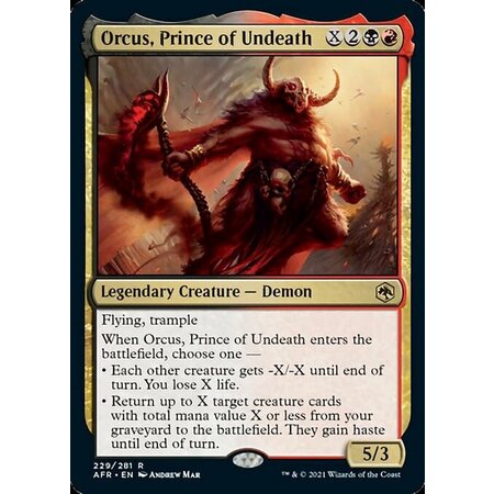 Orcus, Prince of Undeath