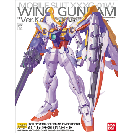 MG Xxxg-01W Wing Gundam Ver. Ka