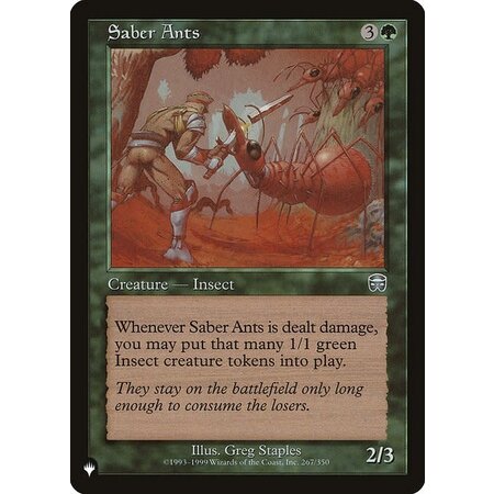Saber Ants