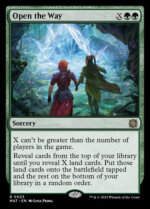 Open the Way - Foil