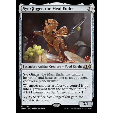 Syr Ginger, the Meal Ender