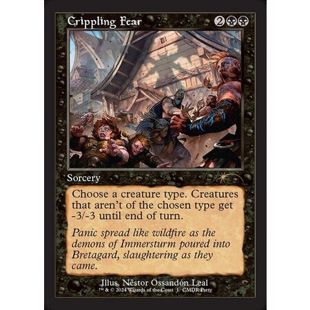 Crippling Fear - Commander Party Promo
