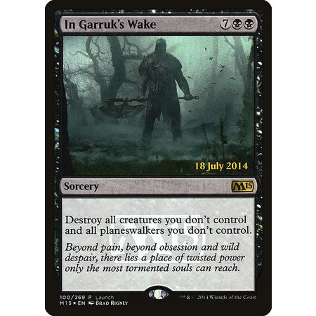 In Garruk's Wake - Foil - Prerelease Promo (HP)