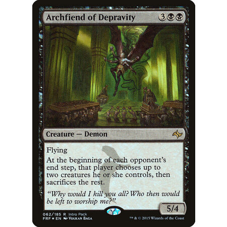 Archfiend of Depravity - Intro Pack Foil (MP)