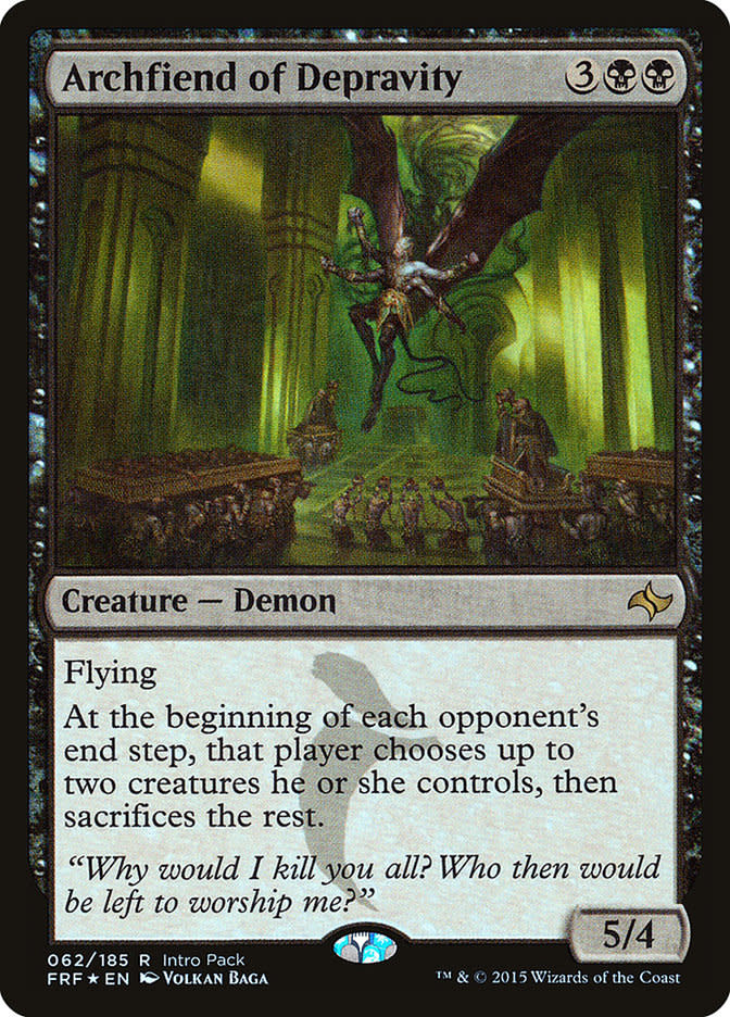 Archfiend of Depravity - Intro Pack Foil (MP)