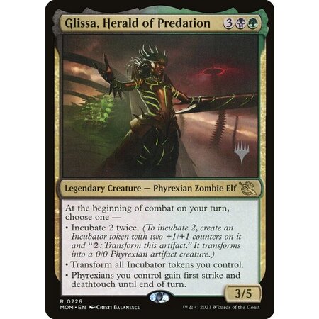 Glissa, Herald of Predation - Foil - Promo Pack