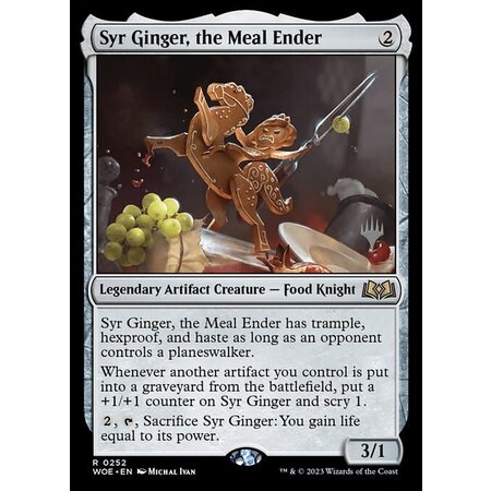Syr Ginger, the Meal Ender - Promo Pack