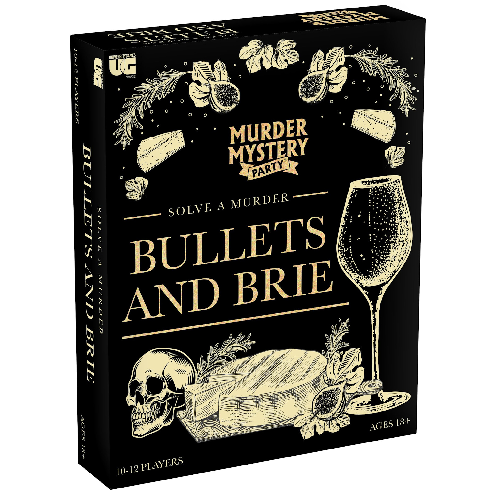 Murder Mystery Party - Bullets and Brie