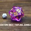 Premium Jumbo D20 - Tiefling