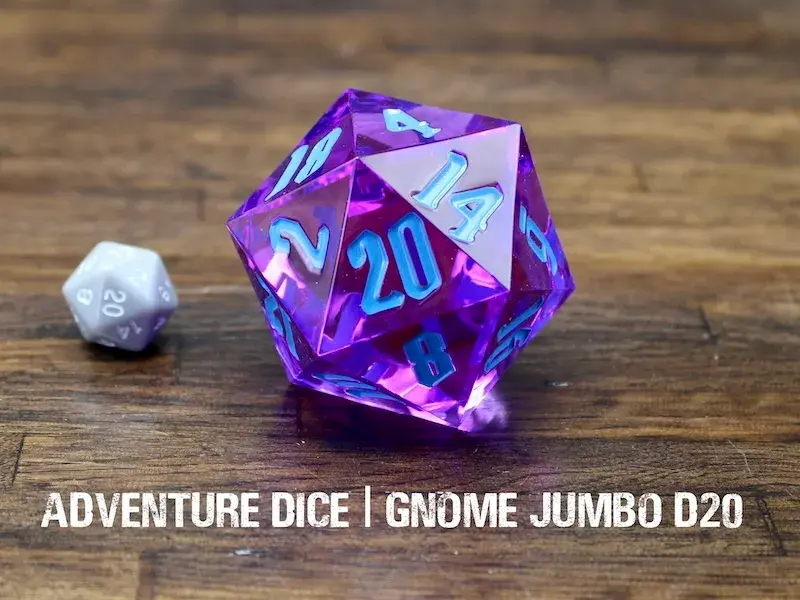 Premium Jumbo D20 - Gnome