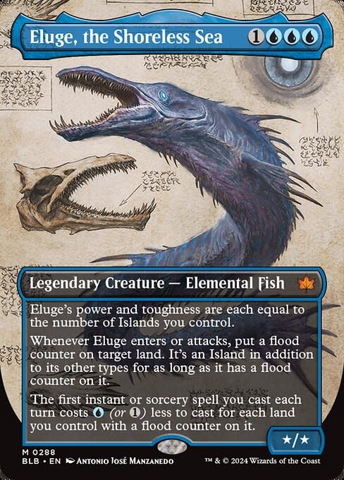 Eluge, the Shoreless Sea - Foil