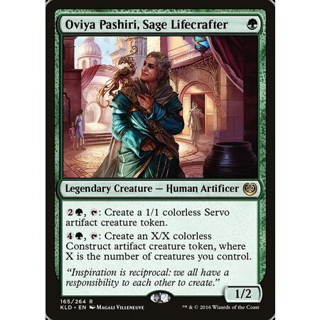 Oviya Pashiri, Sage Lifecrafter