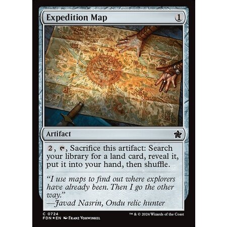 Expedition Map - Foil