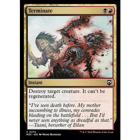 Terminate