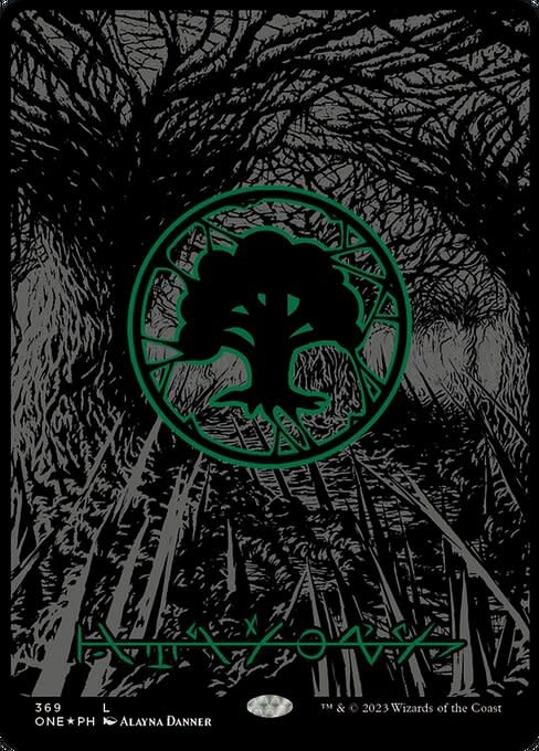 Forest (369) - Full Art - Oil Slick Foil