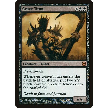 Grave Titan - Xbox Duel of the Planeswalkers Promo - Foil