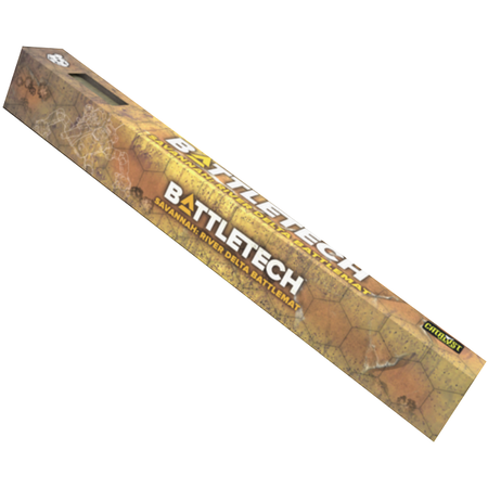 Battletech: Battlemat - Savannah/River Delta