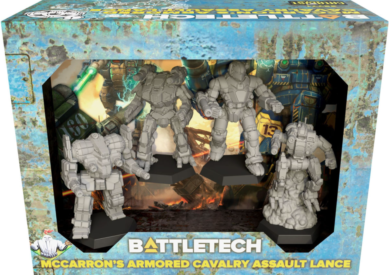 PREORDER - BattleTech: Mccarron's Armored Cavalry Assault Lance
