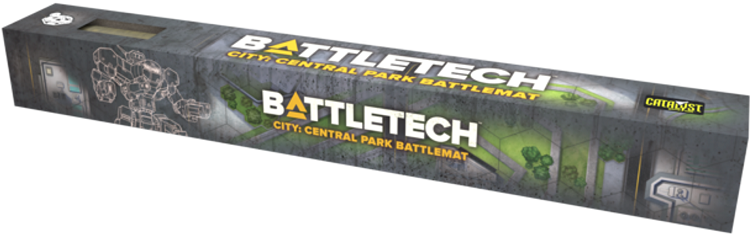 PREORDER - Battletech: Battlemat - City - Central Park