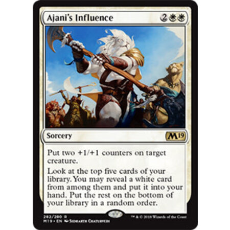 Ajani's Influence - Planeswalker Deck Exclusive