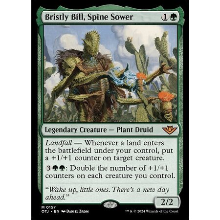 Bristly Bill, Spine Sower
