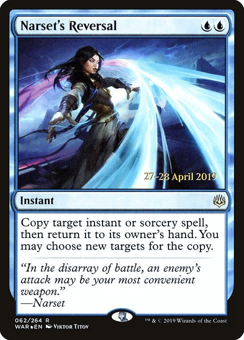 Narset's Reversal - Foil - Prerelease Promo