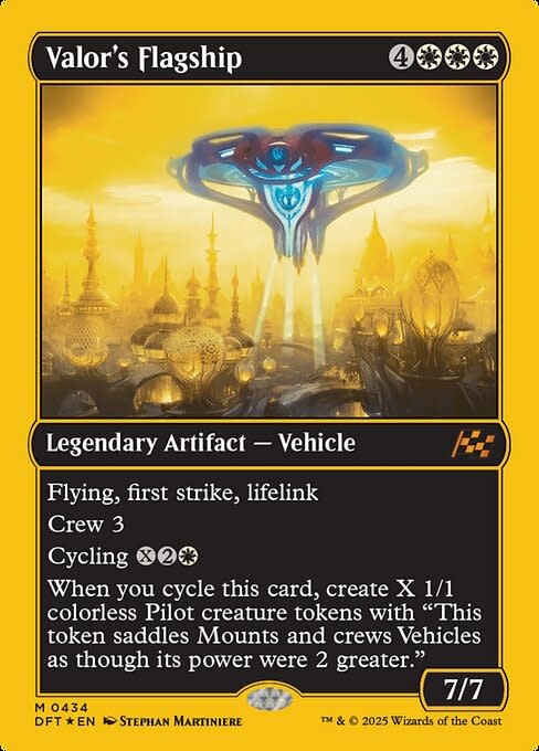 Valor's Flagship - First Place Foil