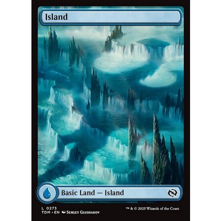 Island (273) - Full Art Foil