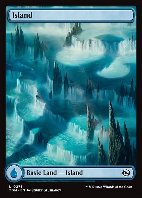 Island (273) - Full Art Foil