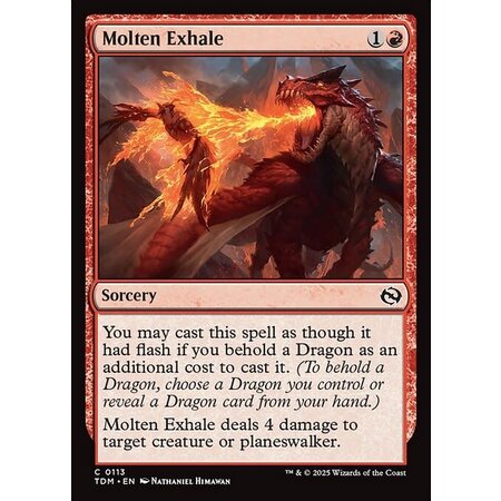 Molten Exhale - Foil