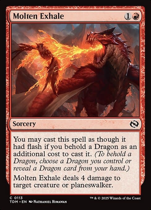 Molten Exhale - Foil