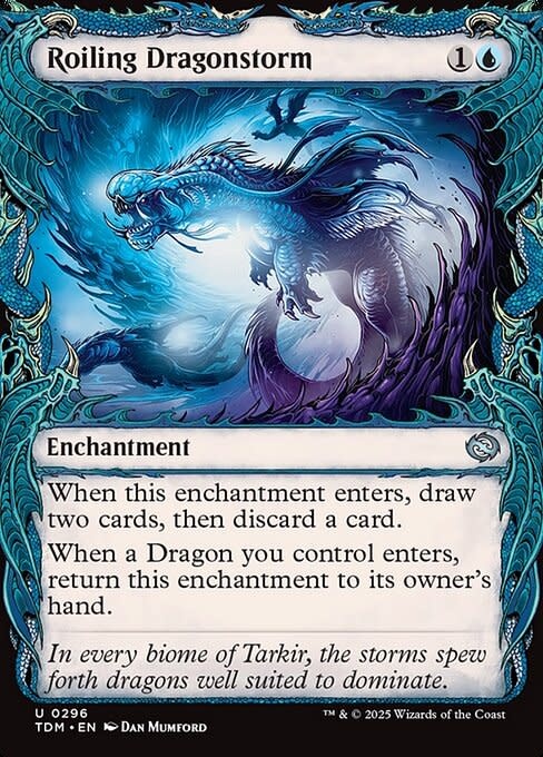 Roiling Dragonstorm - Foil