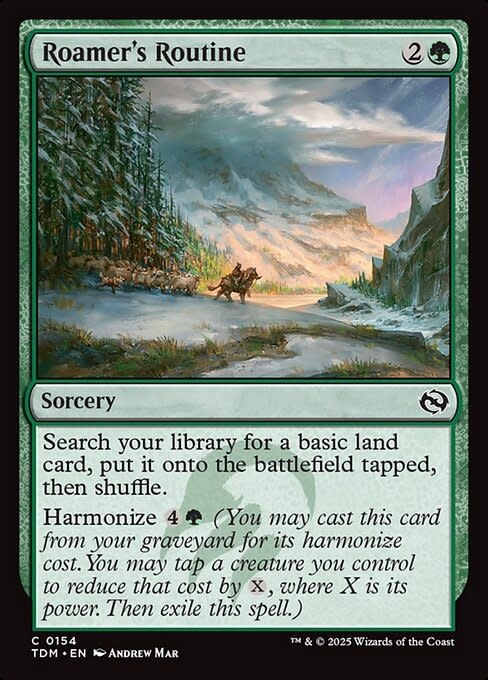 Roamer's Routine - Foil