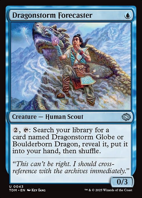 Dragonstorm Forecaster - Foil