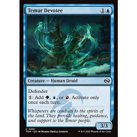 Temur Devotee - Foil