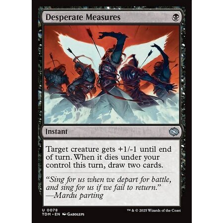 Desperate Measures - Foil