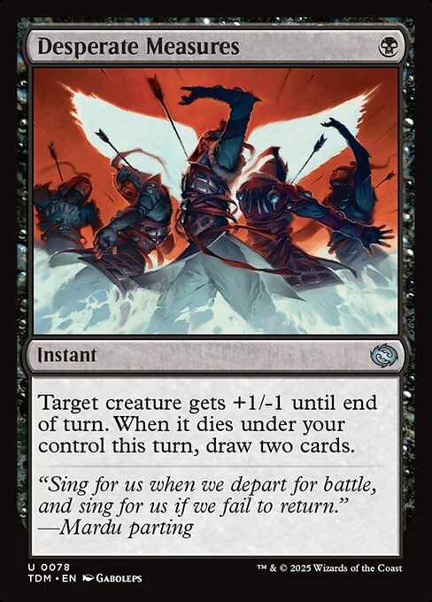Desperate Measures - Foil
